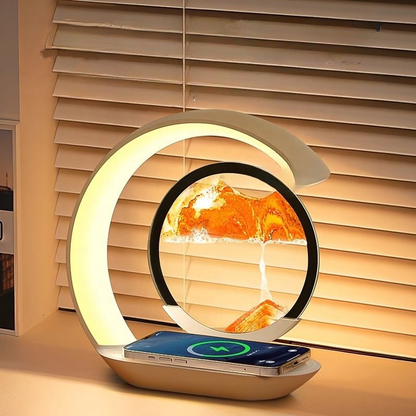 3D Quicksand LED Bordlampe