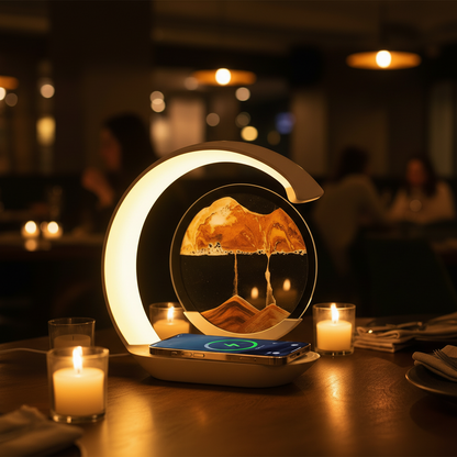 3D Quicksand LED Bordlampe