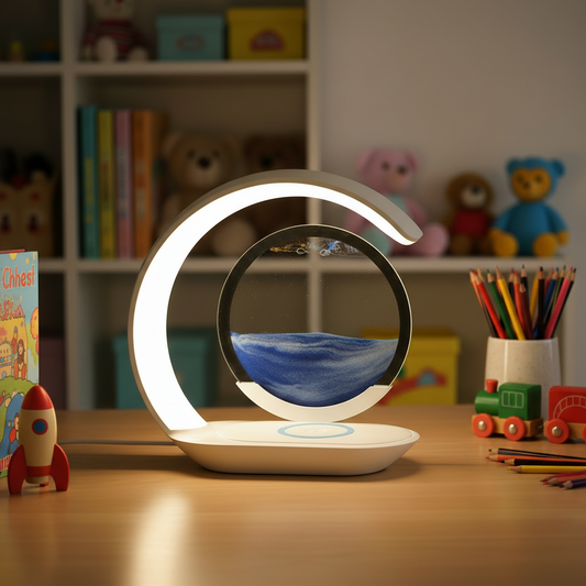 3D Quicksand LED Bordlampe